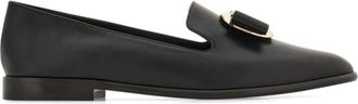 Ferragamo New Vara loafers - women - Goat Skin/Lambskin - 5.5C - Black