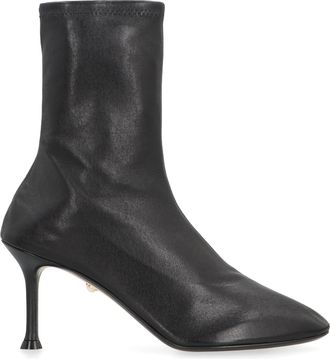 Alev&igrave; Womens Ankle Boots Etienne Leather Black