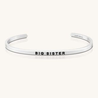 Mantra Big Sister bracelet in Silver at Nordstrom