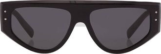 Dolce & Gabbana Dark Grey Browline Mens Sunglasses DG4461 501/87 57