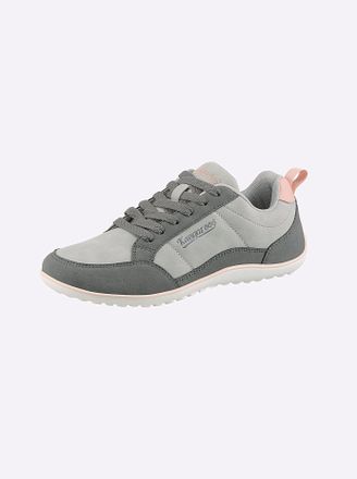 Kangaroos Sneaker KANGAROOS, Damen, Gr. 37, grau (hellgrau), Lederimitat, Schuhe Sneaker