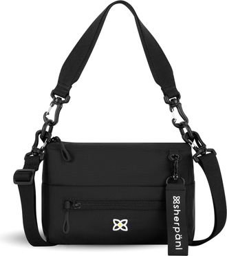 Sherpani Skye, Small Crossbody Purse, Nylon Crossbody Bag, Lightweight Cross Body, Purses for Women, RFID Protection, Raven - Heritage, One Size, Crossbody