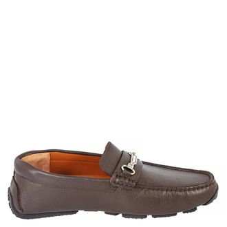Bally Pitaval Brown Leather Loafers