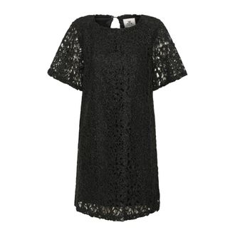 Karen by Simonsen Kleedjes, Dames, Zwart, XL, Short Kleedjes