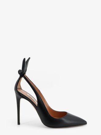 Aquazzura Decollet&eacute; Bow Tie in pelle - AQUAZZURA - gender_Woman