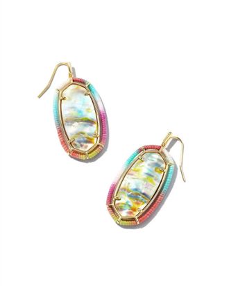 Kendra Scott Womens Threaded Elle Earrings In Multi