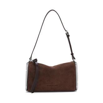 Marc Jacobs Borsa a spalla piccola Scene in camoscio - - Bags - Donna - Marrone - ONE SIZE