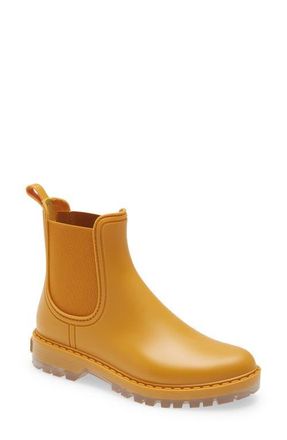 Toni Pons Coney Waterproof Chelsea Rain Boot in Ocre at Nordstrom, Size 5.5-6Us