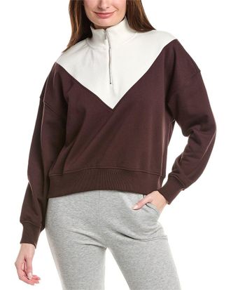 Sweaty Betty Revive Crop 1/2-Zip Pullover