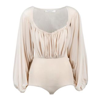 Philosophy di Lorenzo Serafini Body - Dames - Tops - Beige - Maat: XS Polyamide