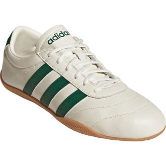 adidas Grand Court Lo Sneaker in Off White/Green/Gum at Nordstrom Rack, Size 8