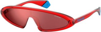Polaroid PLD 6074/S Polarized C9A/XN Mens Sunglasses Red Size 199