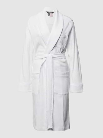 Lauren Ralph Lauren Bademantel aus Baumwolle in Weiss, Größe XL