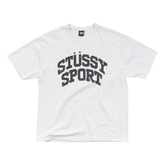 St&uuml;ssy Block Sport T-Shirt Ash Heather 1905217-ASHH
