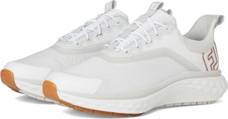 FootJoy Quantum Sneakers Womens White Rose Athletic Golf Shoes LIQ1585