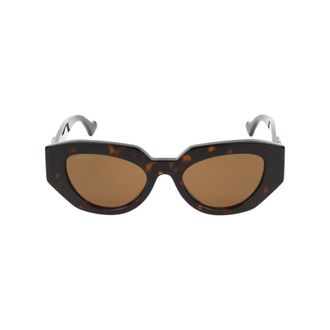 Gucci Sunglasses, female, Brown, Size: 51 MM Gg1421S Sunglasses