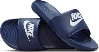 Nike Mens Victori One Slides in Blue | CN9675-401