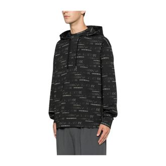 Emporio Armani Heren, Sweatshirts & Hoodies, Blauw, Maat: M