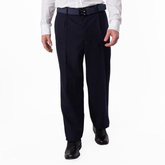 Bally Wool-Blend Tailored Trousers, Brand Size 46 ( Waist Size 30 )