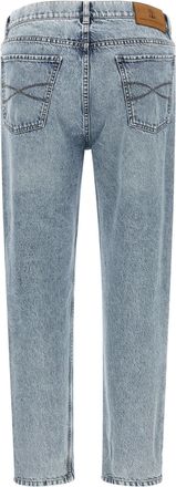 Brunello Cucinelli Five-Pocket Denim Jeans - Light Blue