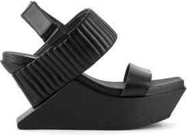 United Nude Delta Wedge Puffier Sandals in Black at Nordstrom, Size 40