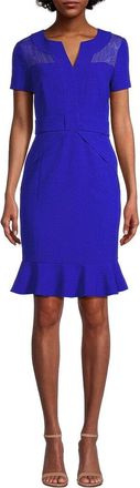 Shani Bar Shani Solid Mini Dress