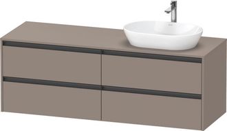 Duravit Ketho.2 Mueble Bajo Lavabo, Recorte Para Lavabo A La - Duravit