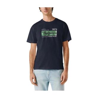 Pepe Jeans London T-Shirts, male, Blue, Size: 2XL T-Shirts