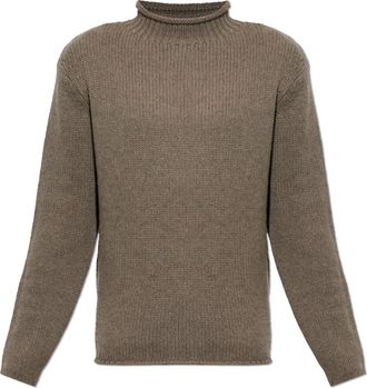 Lisa Yang Sylvan Sweater - - Knitwear - Uomo - Marrone - L