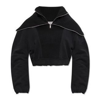 Moncler Pullover - Dames - Coltruien - Zwart - S - Wol - Truien & Vesten