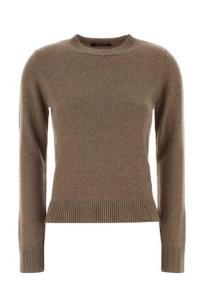 Max Mara Cappuccino Wool Blend Fresia Sweater