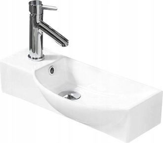 Desconocido Desconocido - Lavabo Suspendido Cer&aacute;mico 50,5x23,5x12,5 Cm, Blanco