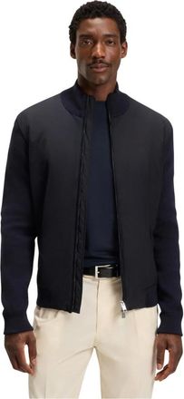 HUGO BOSS Heren, Sweatshirts & Hoodies, Blauw, Maat: XL Katoen