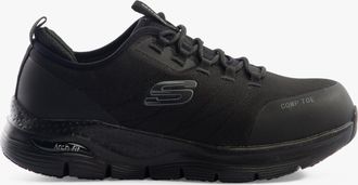 Skechers 108075EC/BBK ARCH FIT - EBINAL SR Womens Trainers Black Textile - Size UK 6
