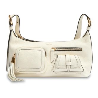Lancel Shoulder Bags, female, White, Size: ONE SIZE 1Er Flirt Handbag