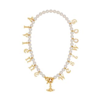 Vivienne Westwood Accessoires, Dames, Wit, ONE Size, Leanne Ketting
