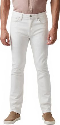 34 Heritage Courage Straight Leg Jeans In White