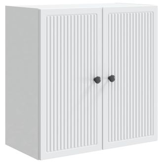 vidaXL Armario De Pared Blanco 59 X 31 X 60 Cm Madera De Ingenier&iacute;a Vidaxl