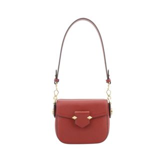 Pourchet Tassen, Dames, Rood, ONE Size, Leer, Petit Trotteur