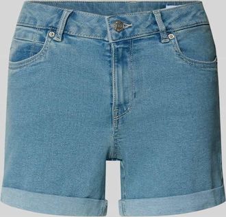 Vero Moda Regular Fit Jeansshorts aus Baumwoll-Mix Modell LUNA in Jeansblau, Gr&ouml;&szlig;e XL