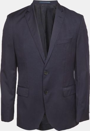 HUGO BOSS Boss By Hugo Boss Blue Gabardine Johnstons1 Blazer