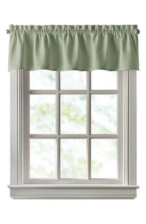 DKNY Chrysanthemum Floral Valance in Sage at Nordstrom