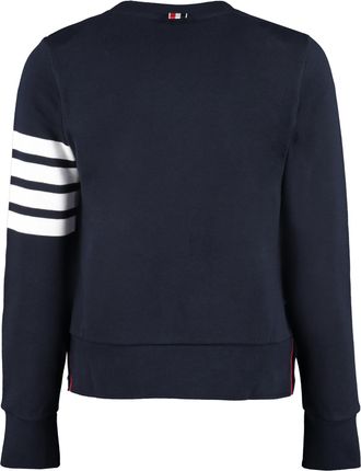 Thom Browne Womens Navy Blue Cotton Sweatshirt - Size EU 34 (Womens)