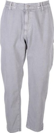 Moschino Stijlvolle Grijze Cargo Denim Broek - Heren - Skinny broeken - Grijs - L - Denim - Broeken