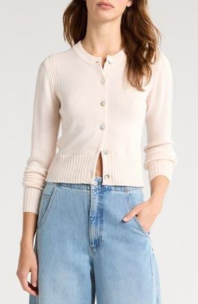 Pistola Denim Taye Shrunken Cardigan in Barely Pink at Nordstrom Rack, Size X-Large