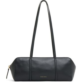Mansur Gavriel Filo Leather Shoulder Bag in Black at Nordstrom