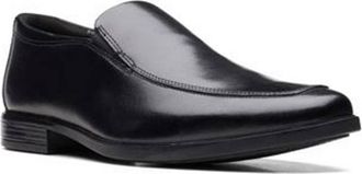 Clarks Mens Howard Edge Slipper, Black, 9.5 UK