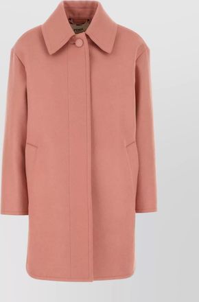 Fendi virgin wool midi coat
