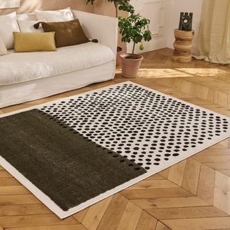 Nazar Rugs Alfombra dots verde 100x150 cm
