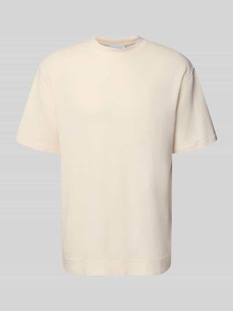 Armedangels Armedangels Relaxed Fit T-Shirt aus reiner Bio-Baumwolle Modell MAARKOS WAFFLE in Weiss, Gr&ouml;&szlig;e XXL